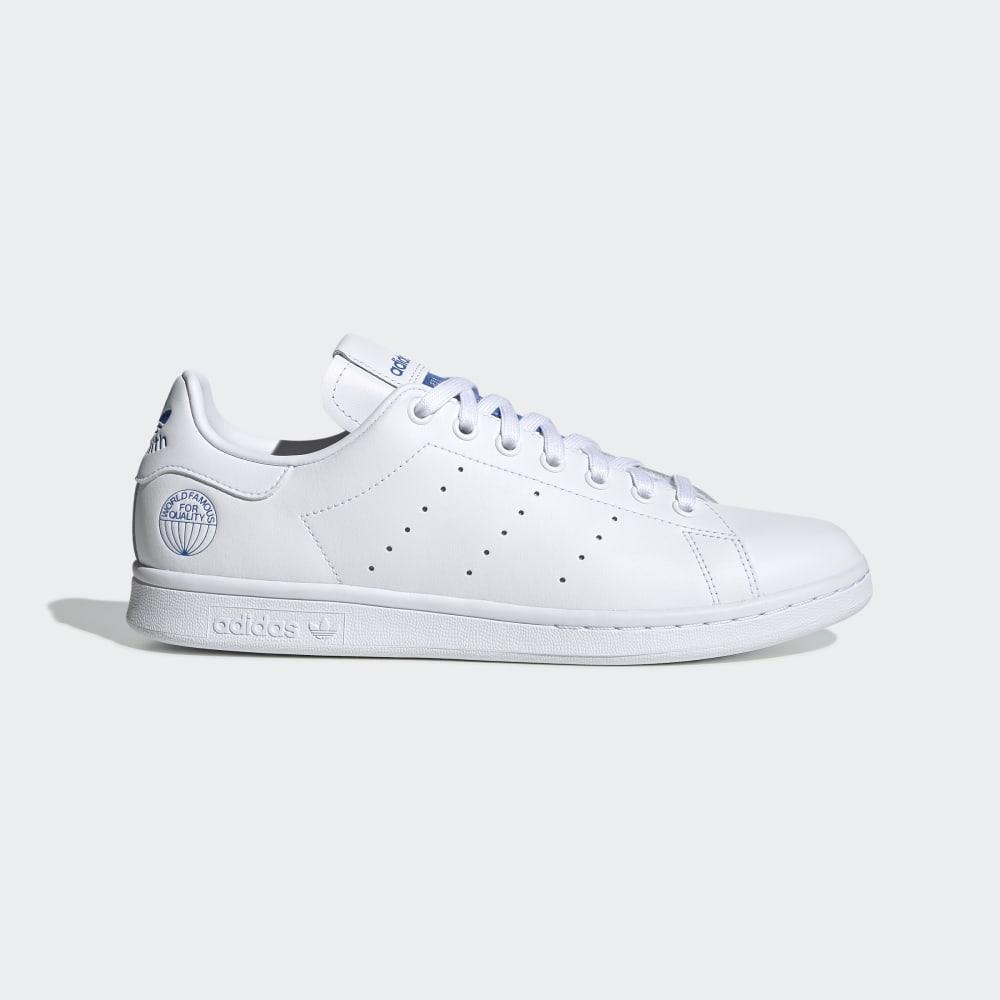 Originals Adidas Stan Smith Dama Romania - Albi/Albastri FV4083